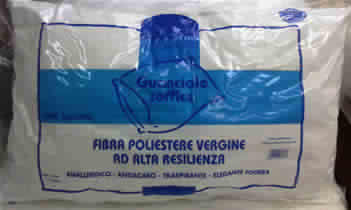 cuscino in fibra